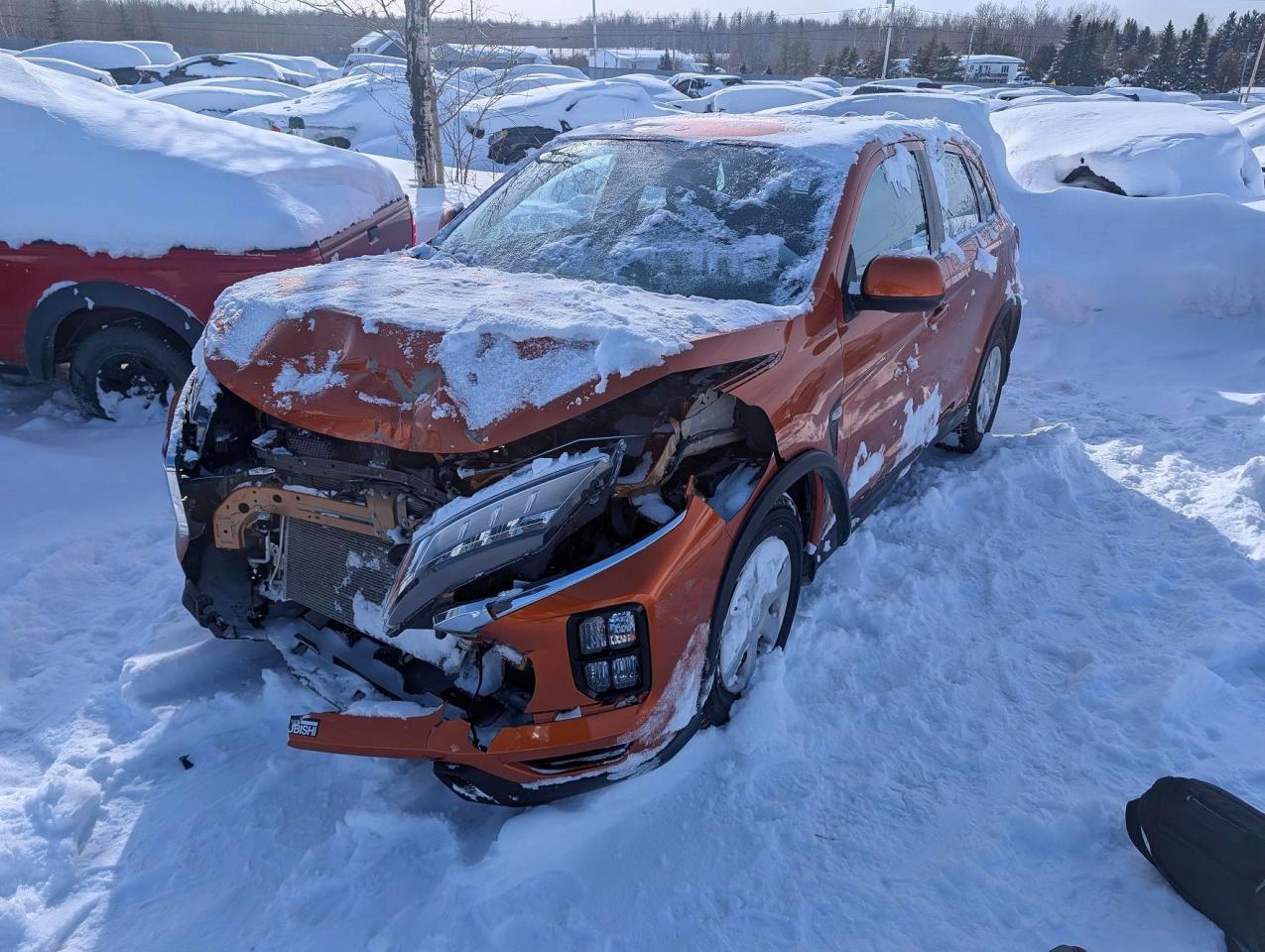 2024 Mitsubishi Outlander Sport ES, VIN JA4AJUAU6RU601780 — Front end