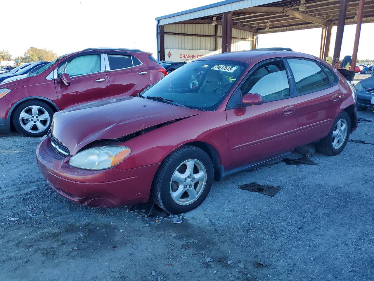 2003 Ford Taurus SES Standard, VIN 1FAFP55263G236280 — Rear end