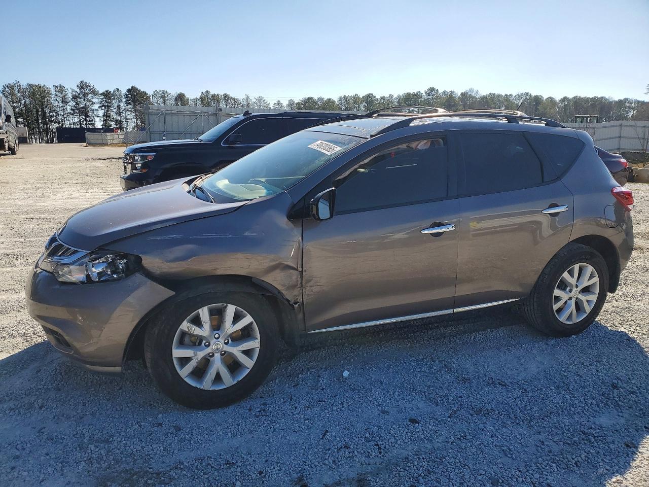 2012 Nissan Murano SL, VIN JN8AZ1MU5CW108262 — Front end