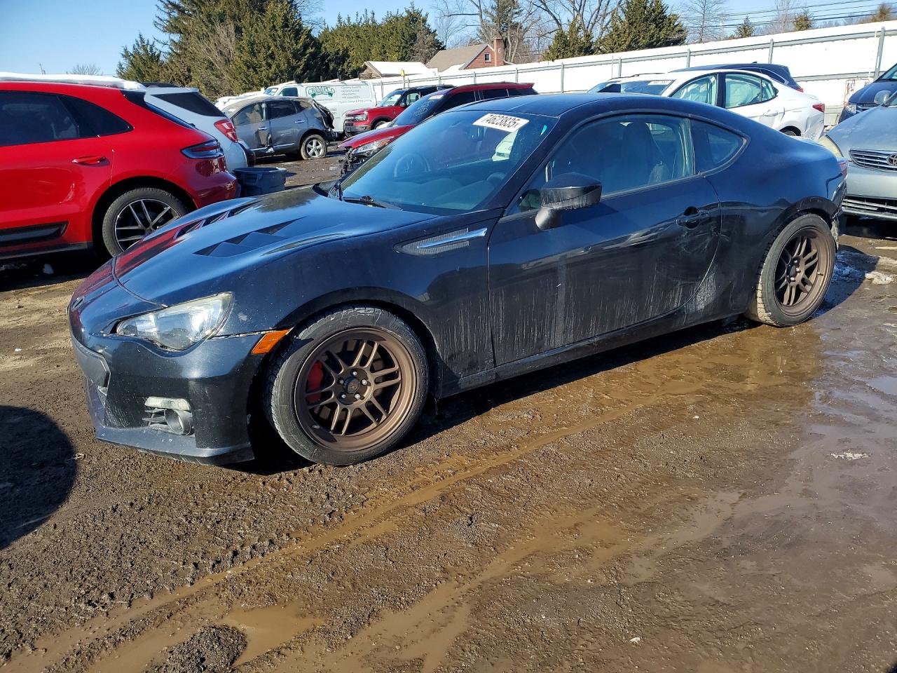 2015 Subaru BRZ Limited, VIN JF1ZCAC10F9604683 — Rear end