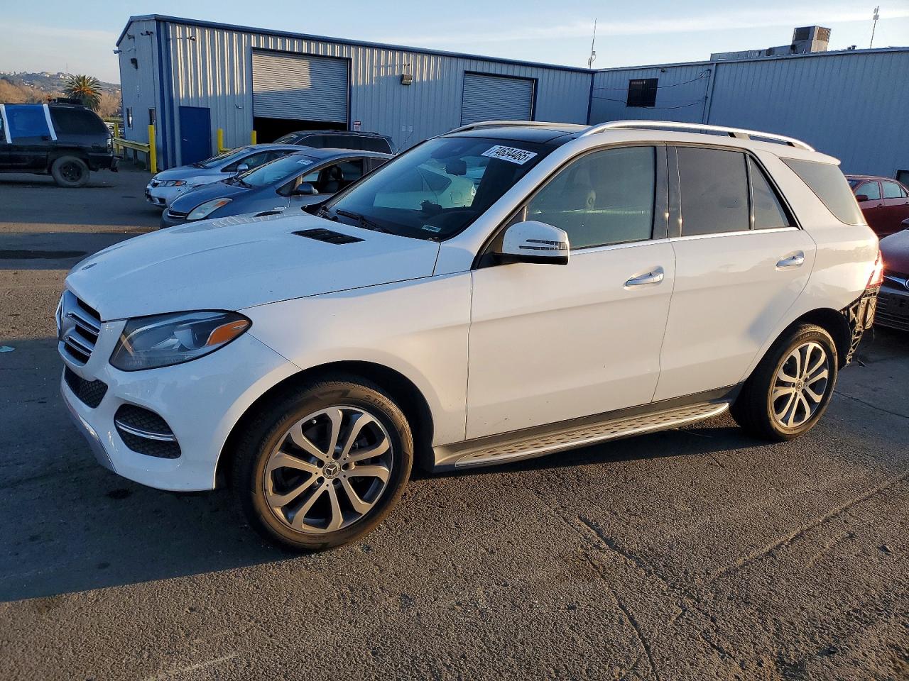 2017 Mercedes-Benz GLE 350, VIN 4JGDA5HB2HA990815 — Rear end