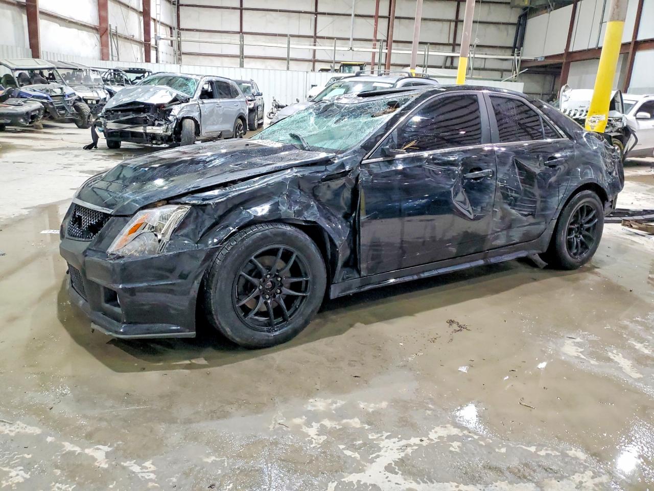 2012 Cadillac CTS Premium, VIN 1G6DS5E31C0110610 — Rollover