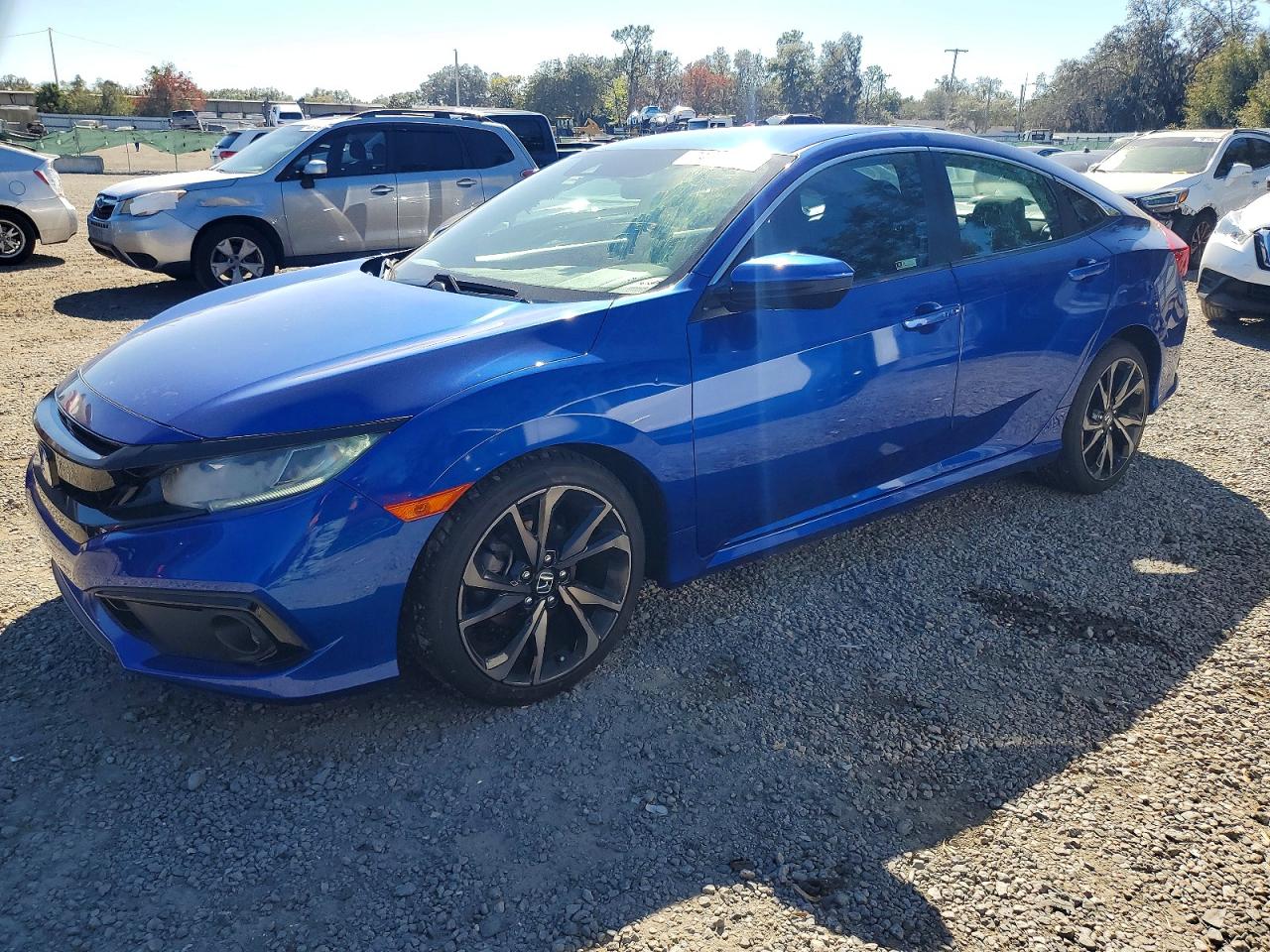2020 Honda Civic Sport, VIN 2HGFC2F83LH518955 — Undercarriage