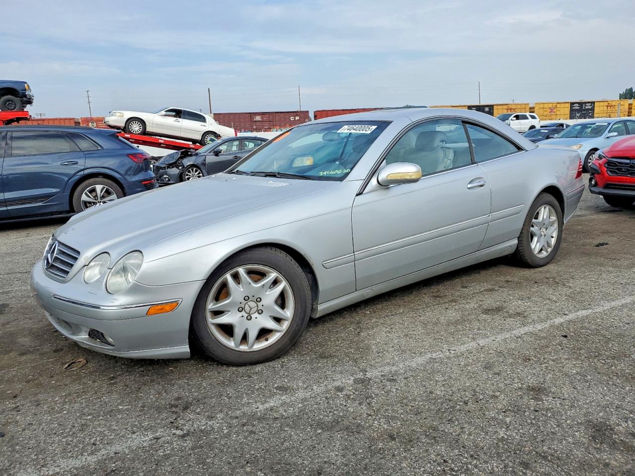 2002 Mercedes-Benz CL 500/600, VIN WDBPJ75J72A019274 — Minor dents and scratches