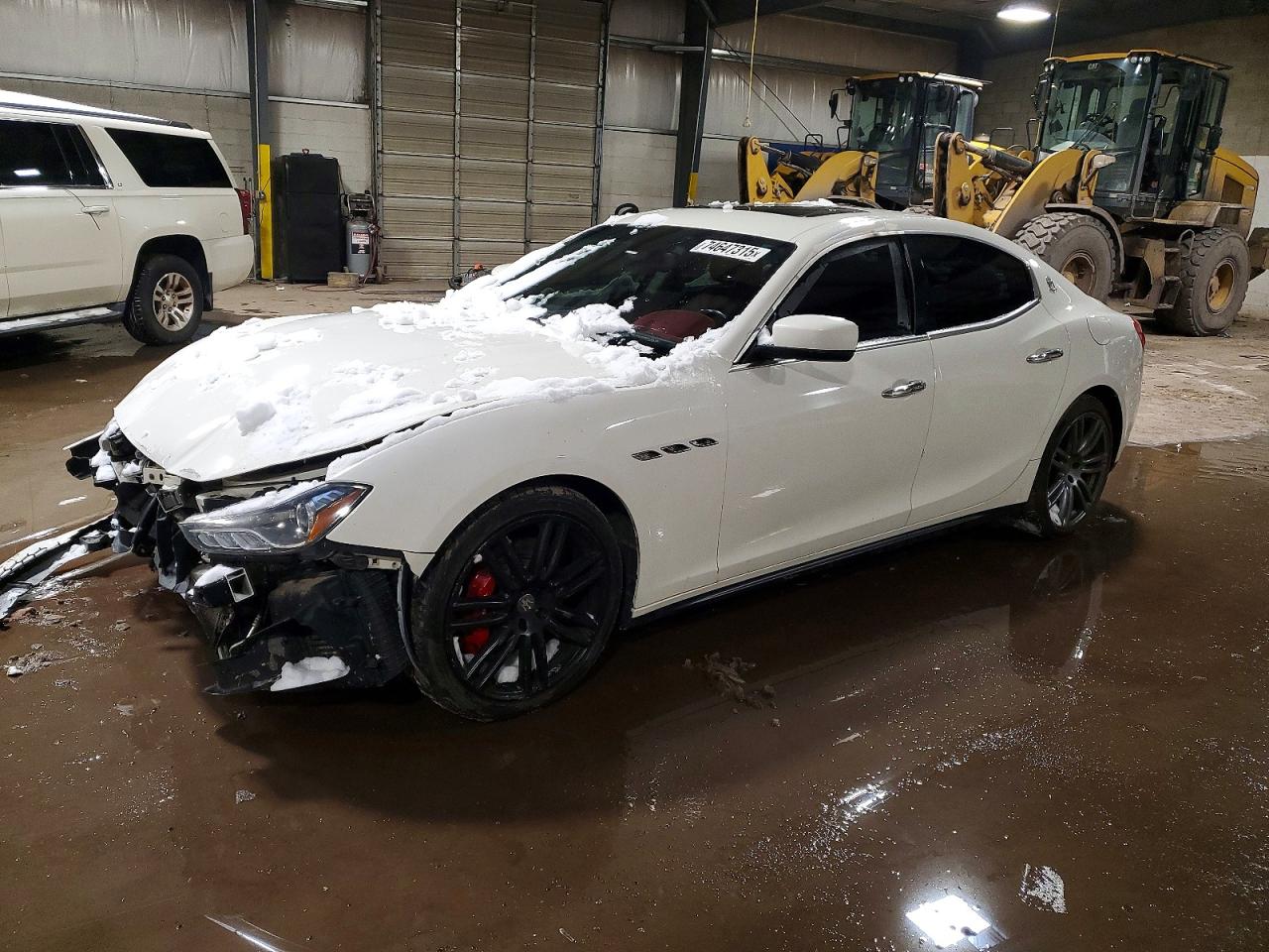 2016 Maserati Ghibli S Q4, VIN ZAM57RTA6G1176934 — Фото с аукциона