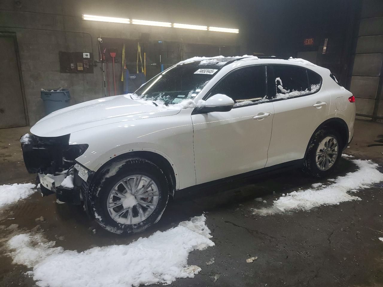 2022 Alfa Romeo Stelvio Sprint, VIN ZASPAKAN5N7D24309 — Undercarriage