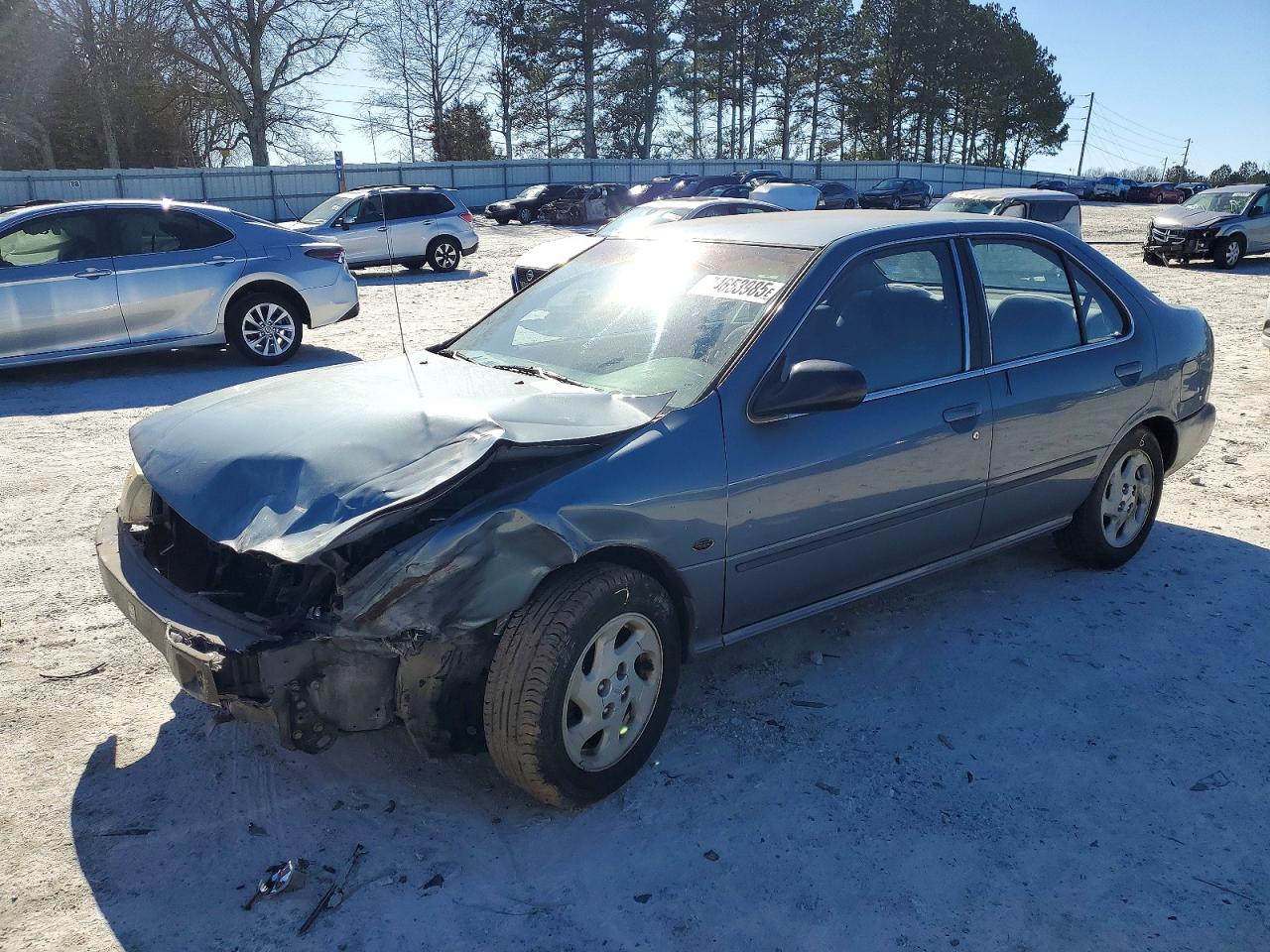 1999 Nissan Sentra XE, VIN 1N4AB41DXXC706317 — Перед