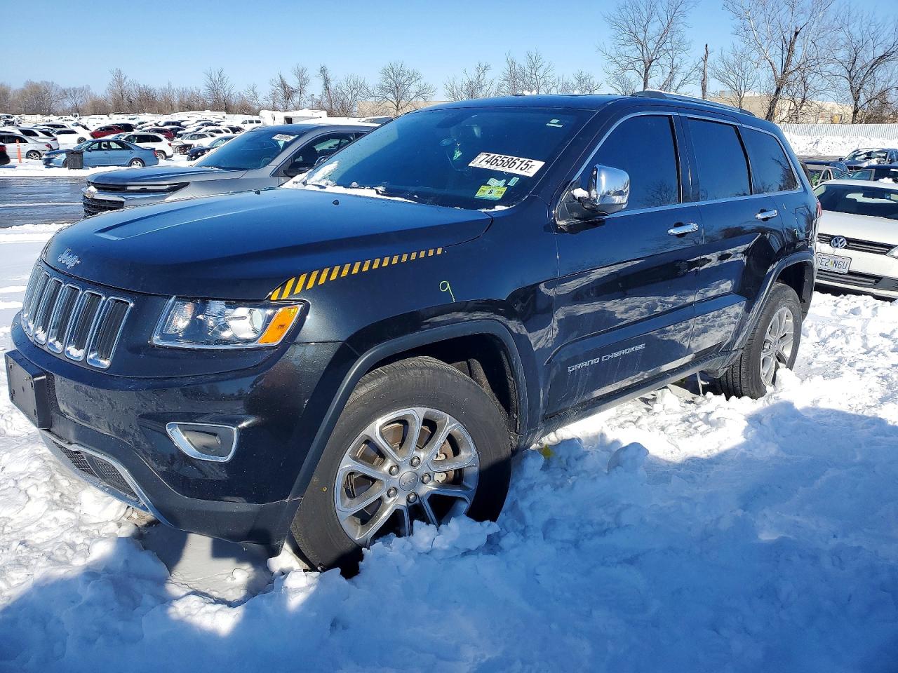 2016 Jeep Grand Cherokee Limited, VIN 1C4RJFBG7GC494464 — Front end