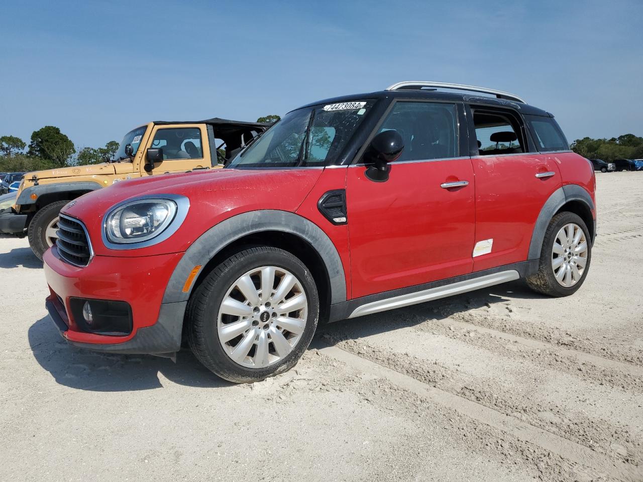 2019 MINI Countryman Cooper, VIN WMZYS7C5XK3F46497 — Water / flood