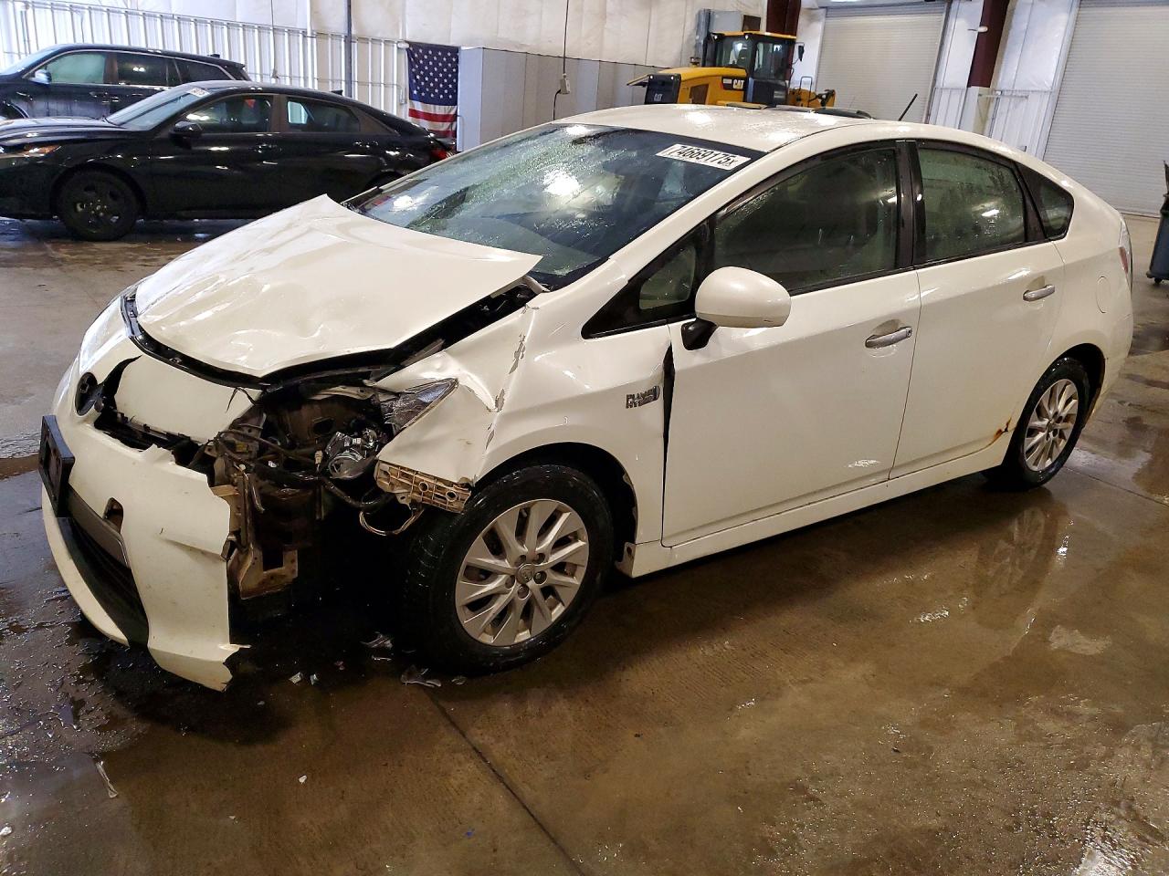 2015 Toyota Prius, VIN JTDKN3DP1F3071380 — Front end