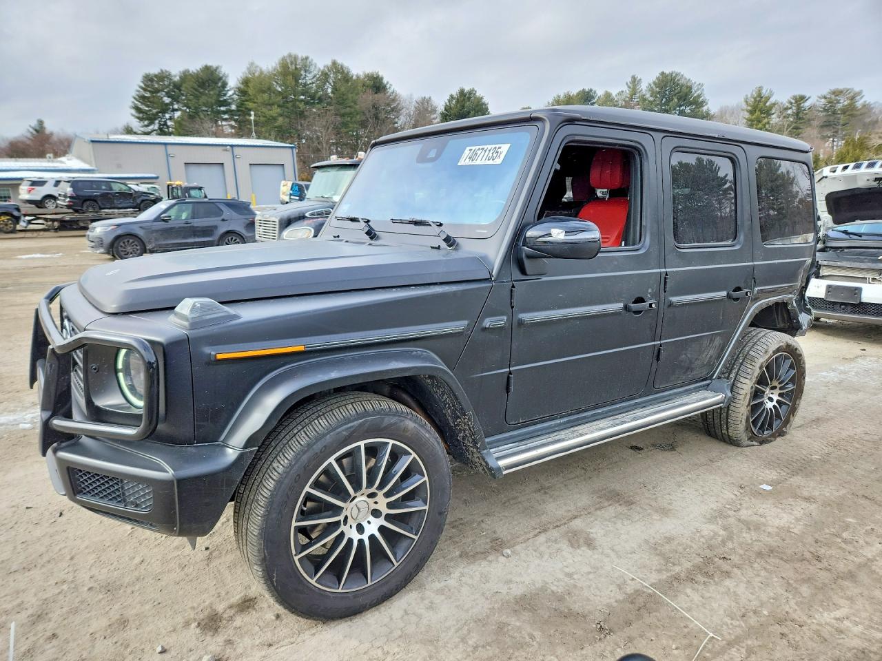 2022 Mercedes-Benz G 550, VIN W1NYC6BJ5NX449362 — Rear end
