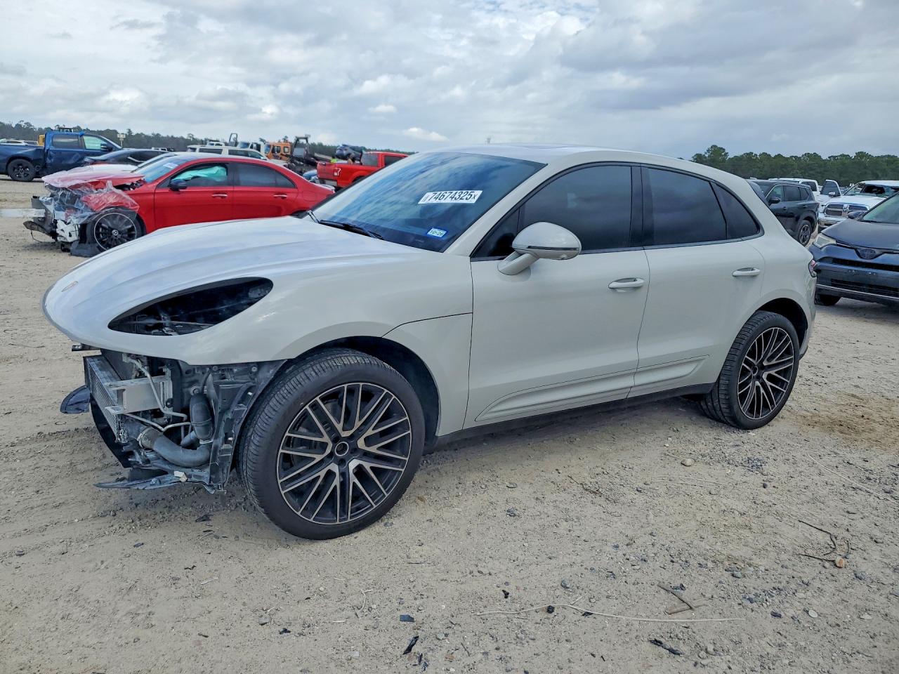 2023 Porsche Macan, VIN WP1AA2A54PLB02657 — Burn
