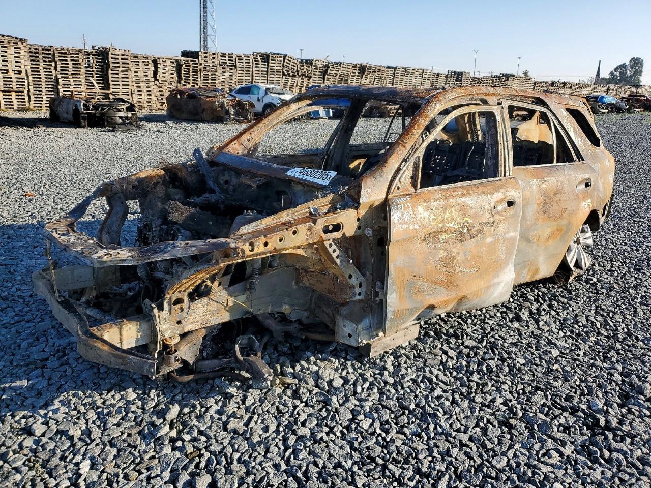 2015 Mercedes-Benz M 350, VIN 4JGDA5JBXFA520748 — Vandalism