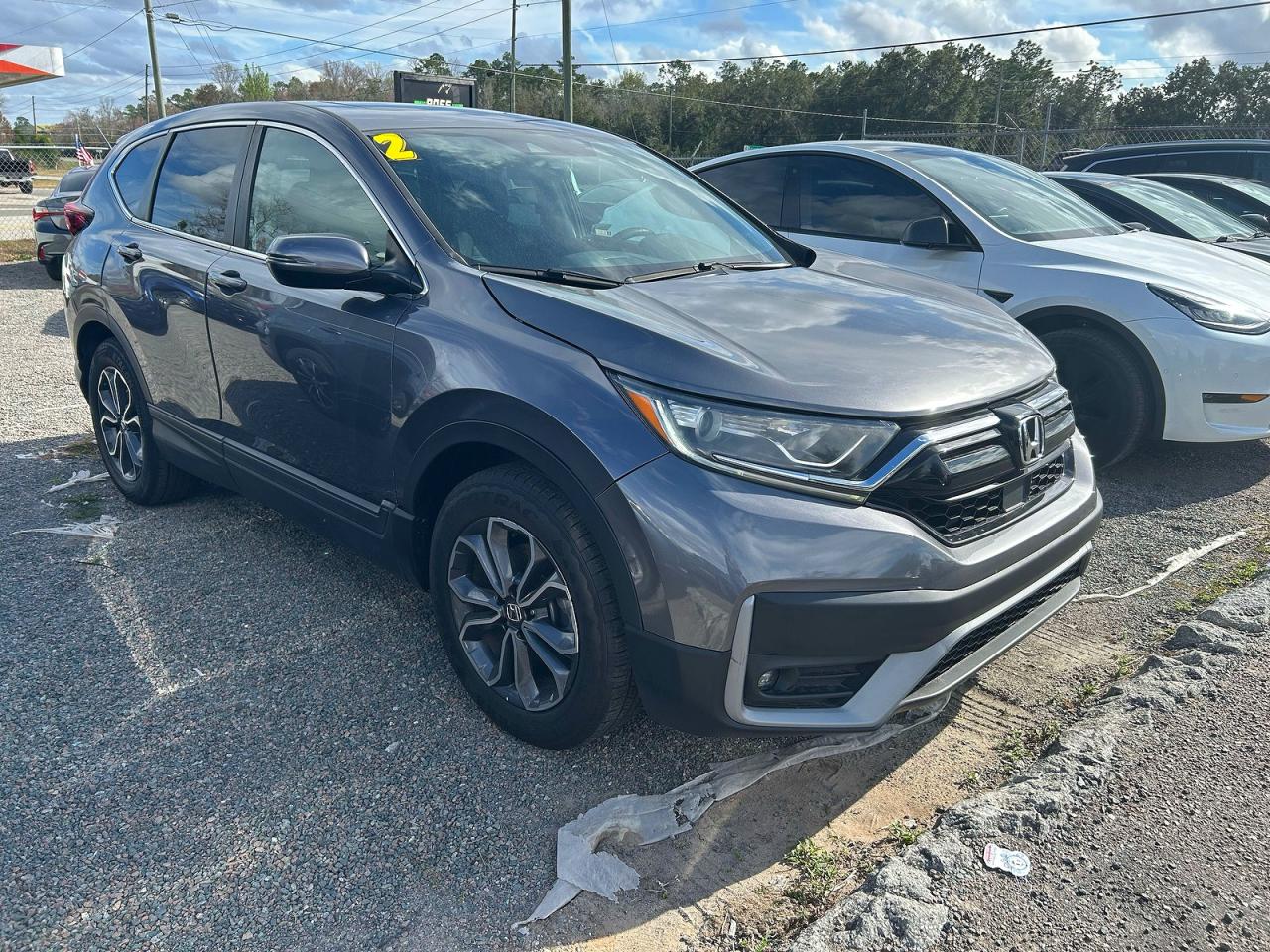 2022 Honda CR-V EX, VIN 7FARW1H53NE009834 — Prior damage history