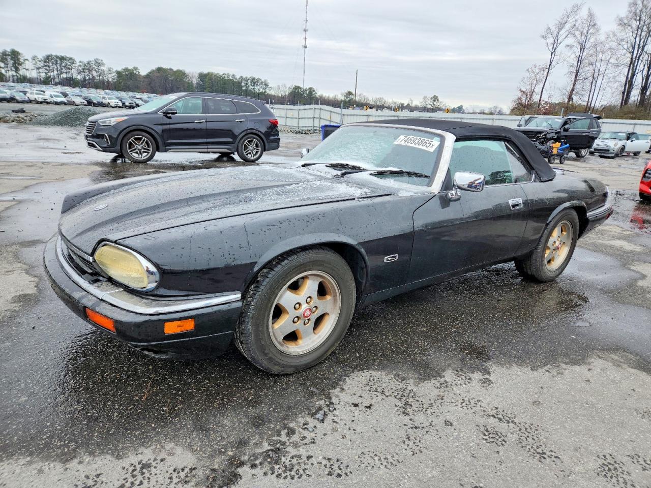 1994 Jaguar XJS, VIN SAJNX2782RC192897 — Пожар в моторном отсеке