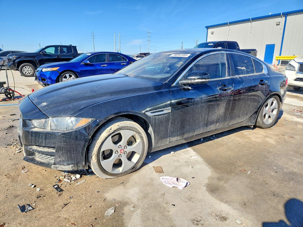 2018 Jaguar XE 25t, VIN SAJAR4FX1JCP30300 — Rear end