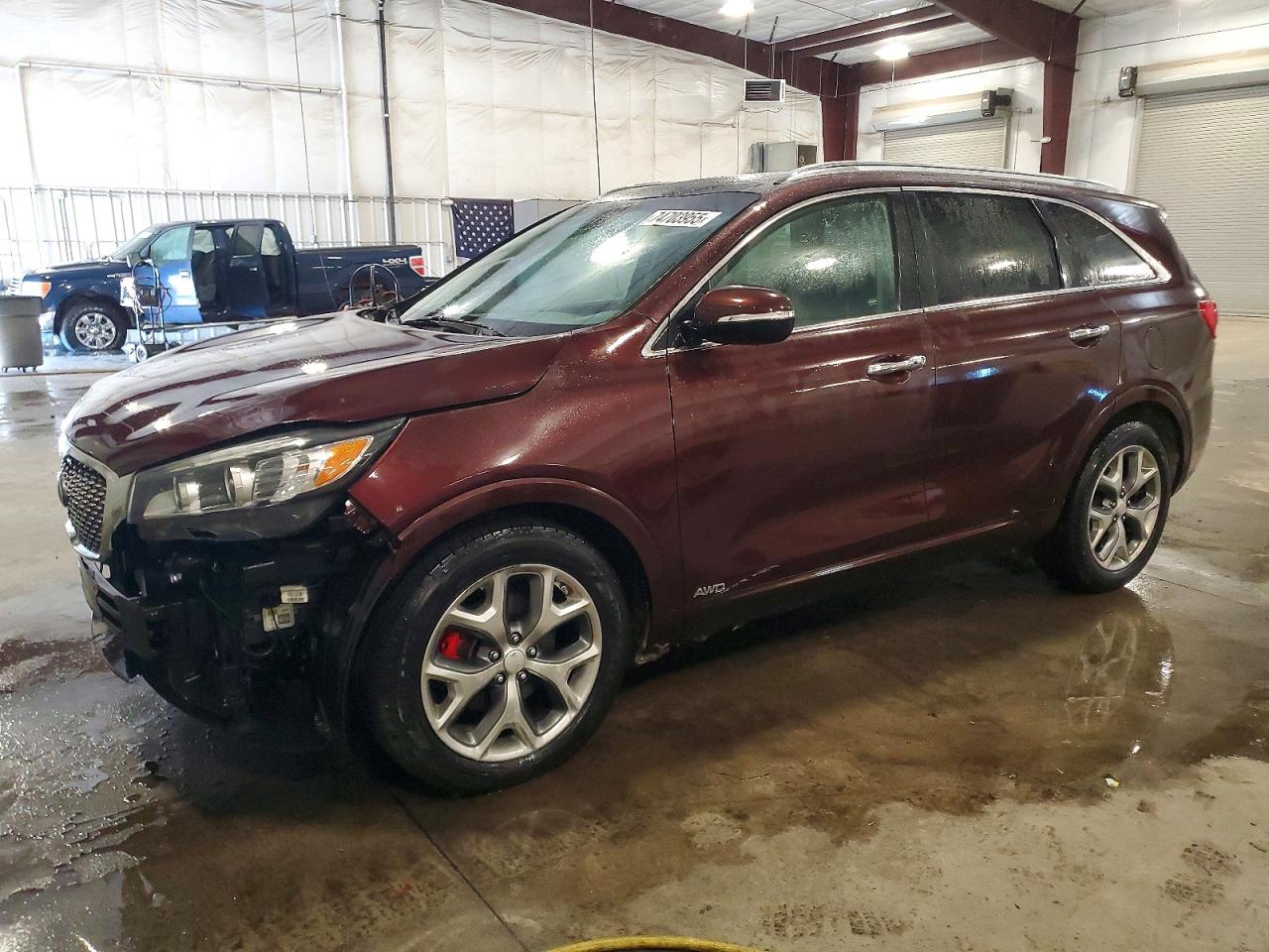 2016 Kia Sorento SXL, VIN 5XYPKDA57GG004206 — Front end