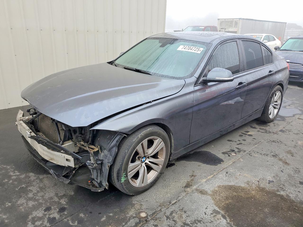 2014 BMW 3 Series 328i, VIN WBA3C1C54EK116795 — Front end