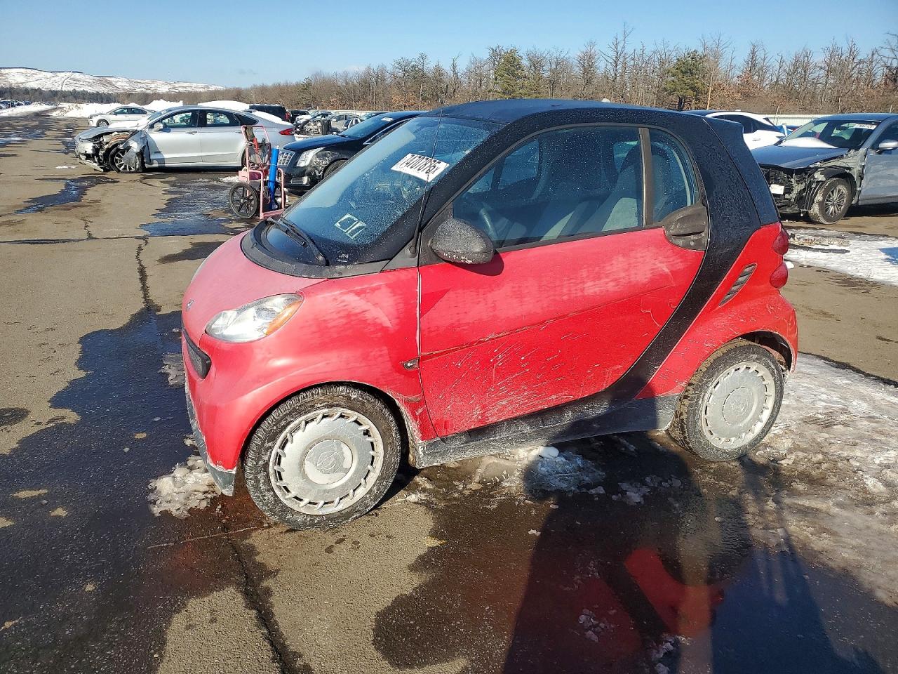 2012 Smart fortwo Pure, VIN WMEEJ3BA7CK567908 — Auction photo