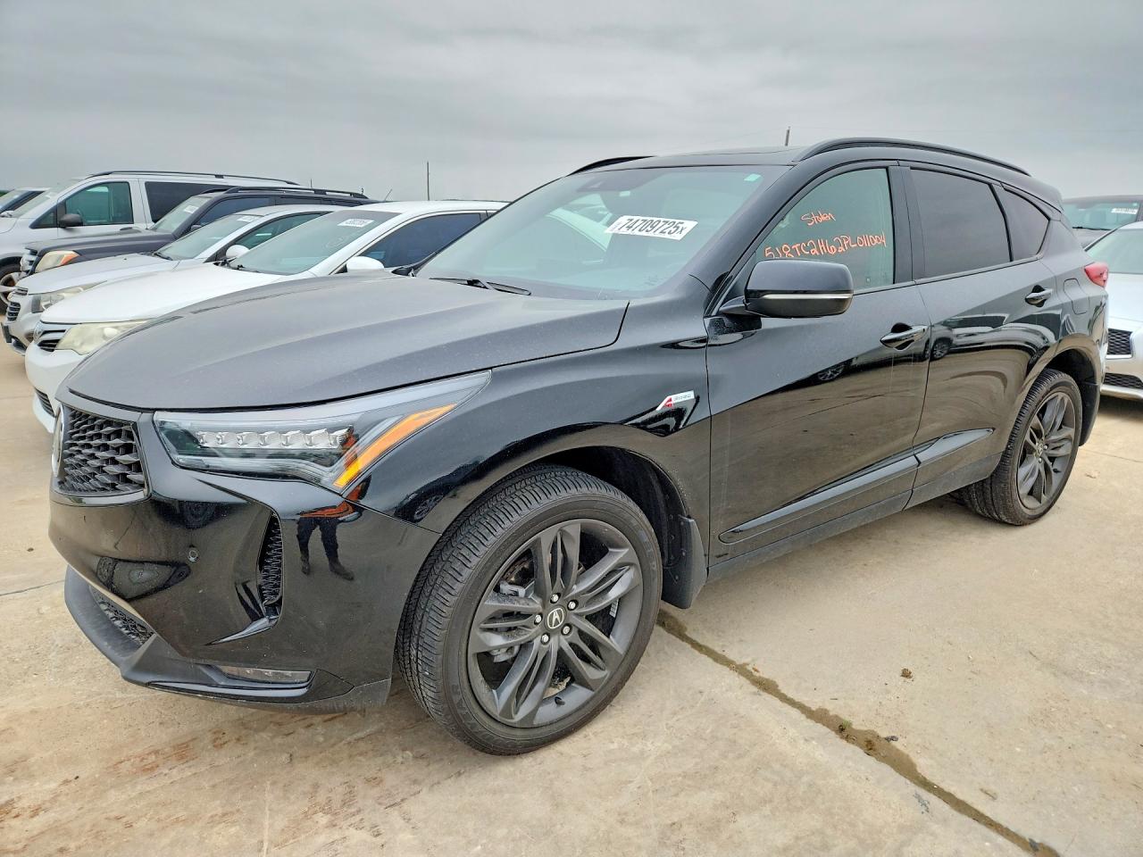 2023 Acura RDX w/A-Spec Package, VIN 5J8TC1H68PL008876 — Minor dents and scratches