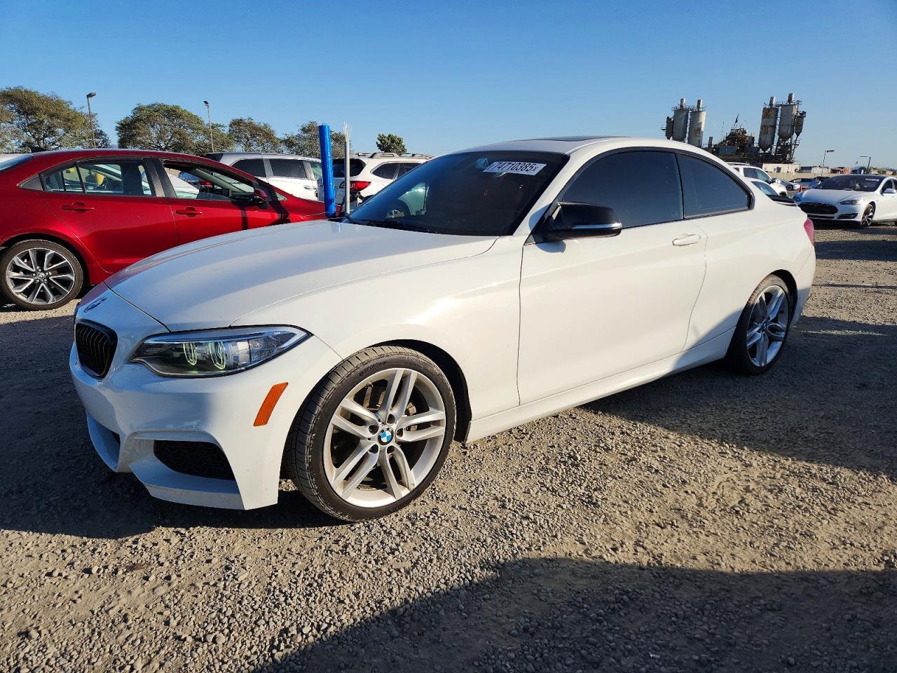 2015 BMW 2 Series 228i, VIN WBA1F9C53FVW98465 — Rear end