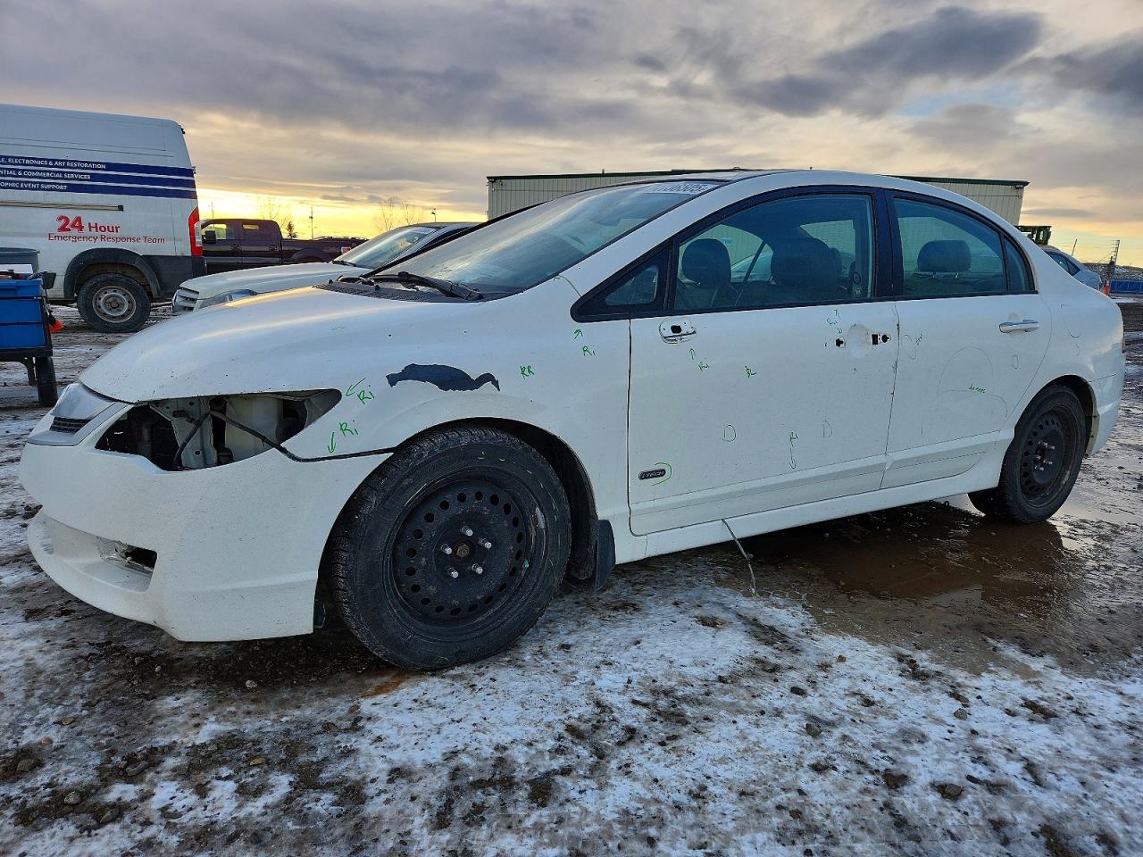 2011 Acura CSX, VIN 2HHFD5F58BH200635 — Front end