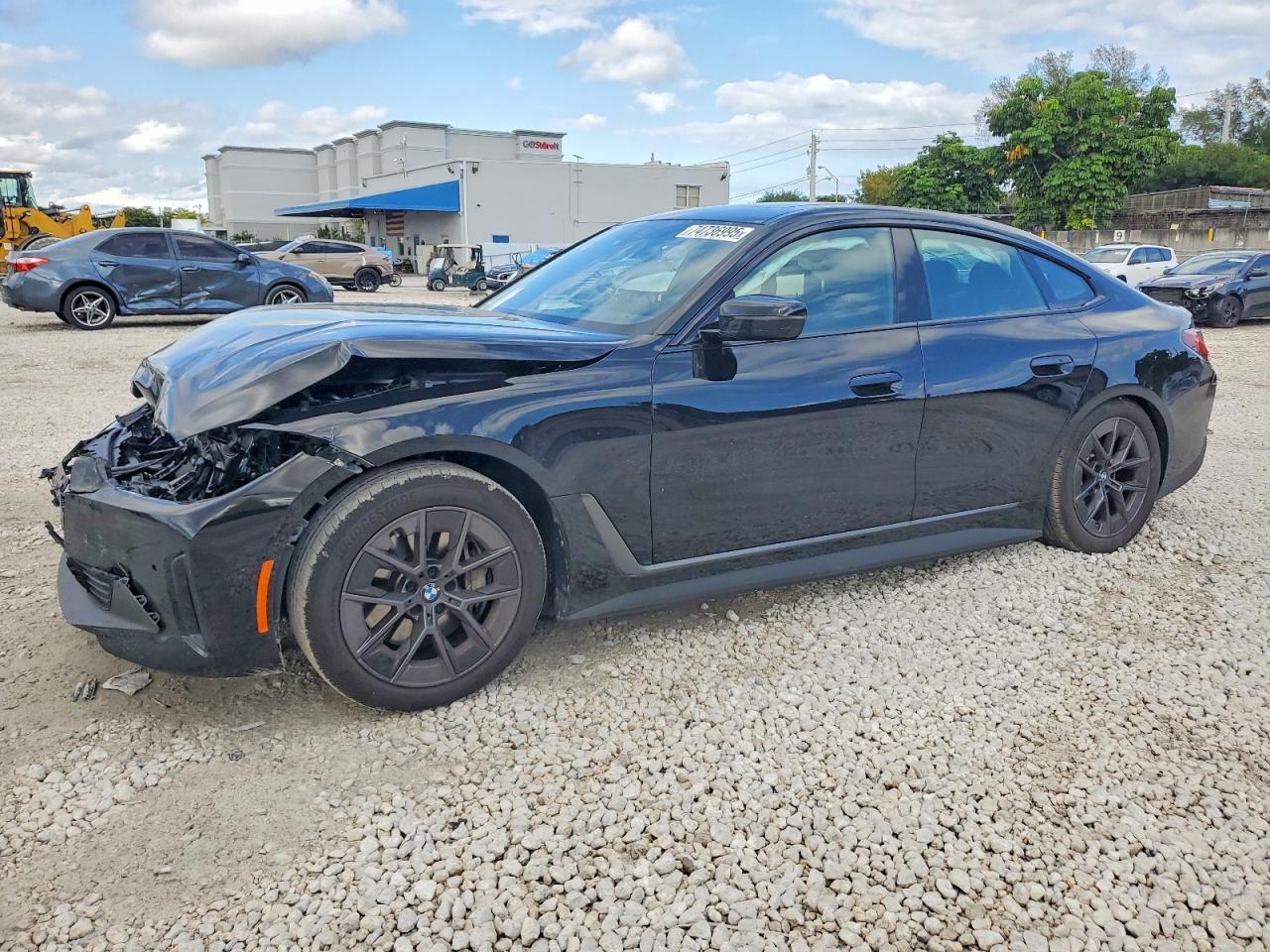 2025 BMW i4 eDrive40, VIN WBY23HD07SFU38716 — Front end