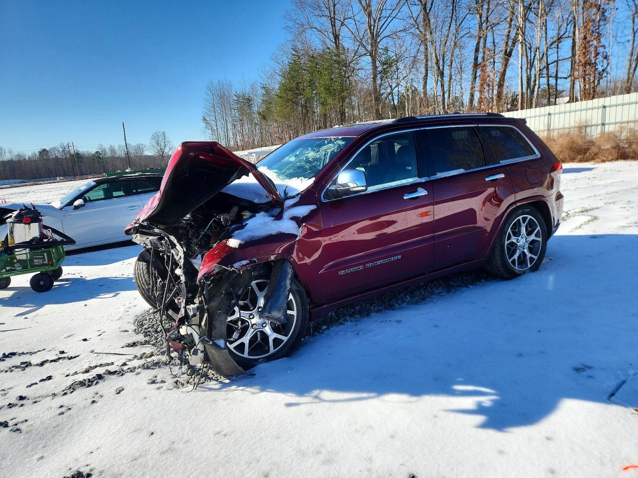 2021 Jeep Grand Cherokee High Altitude, VIN 1C4RJFCGXMC509842 — Front end