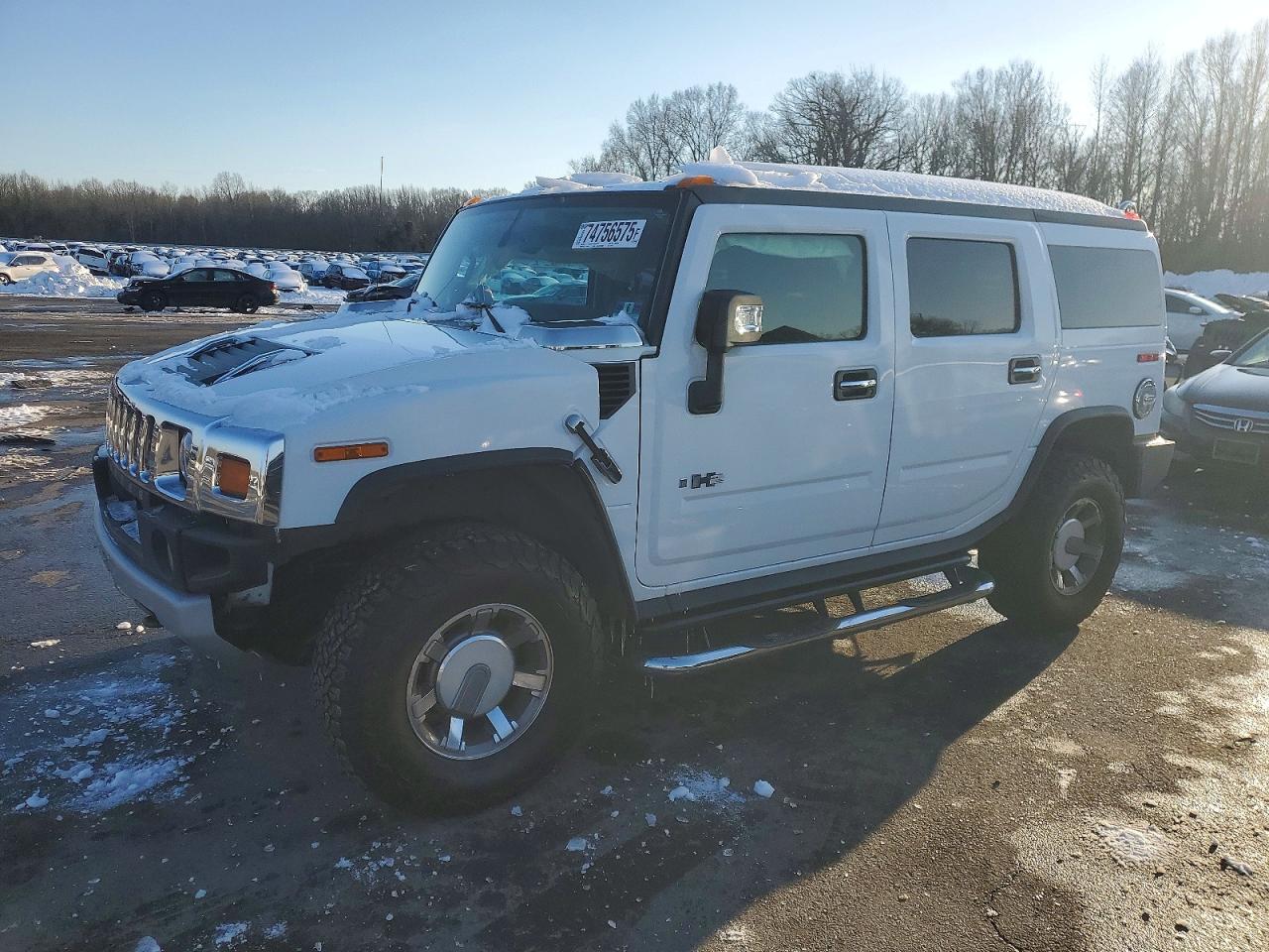 2008 Hummer H2 SUV, VIN 5GRGN23818H108720 — Мелкие вмятины и царапины