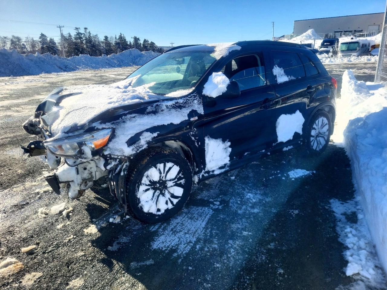 2017 Mitsubishi Outlander Sport SE, VIN JA4AJ4AW2HZ607997 — Front end