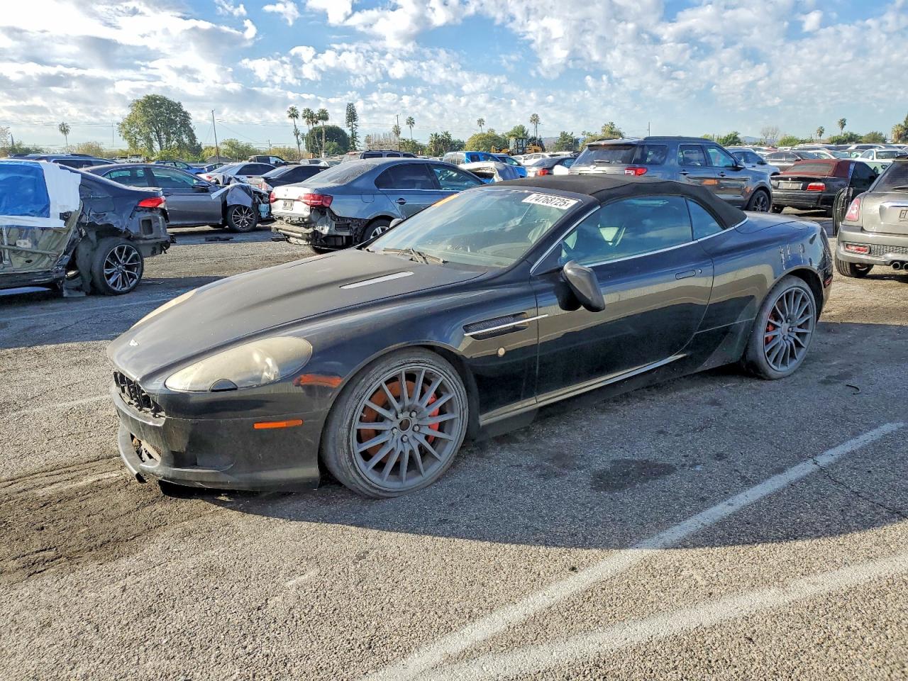 2006 Aston Martin DB9, VIN SCFAD02AX6GB05275 — Front end