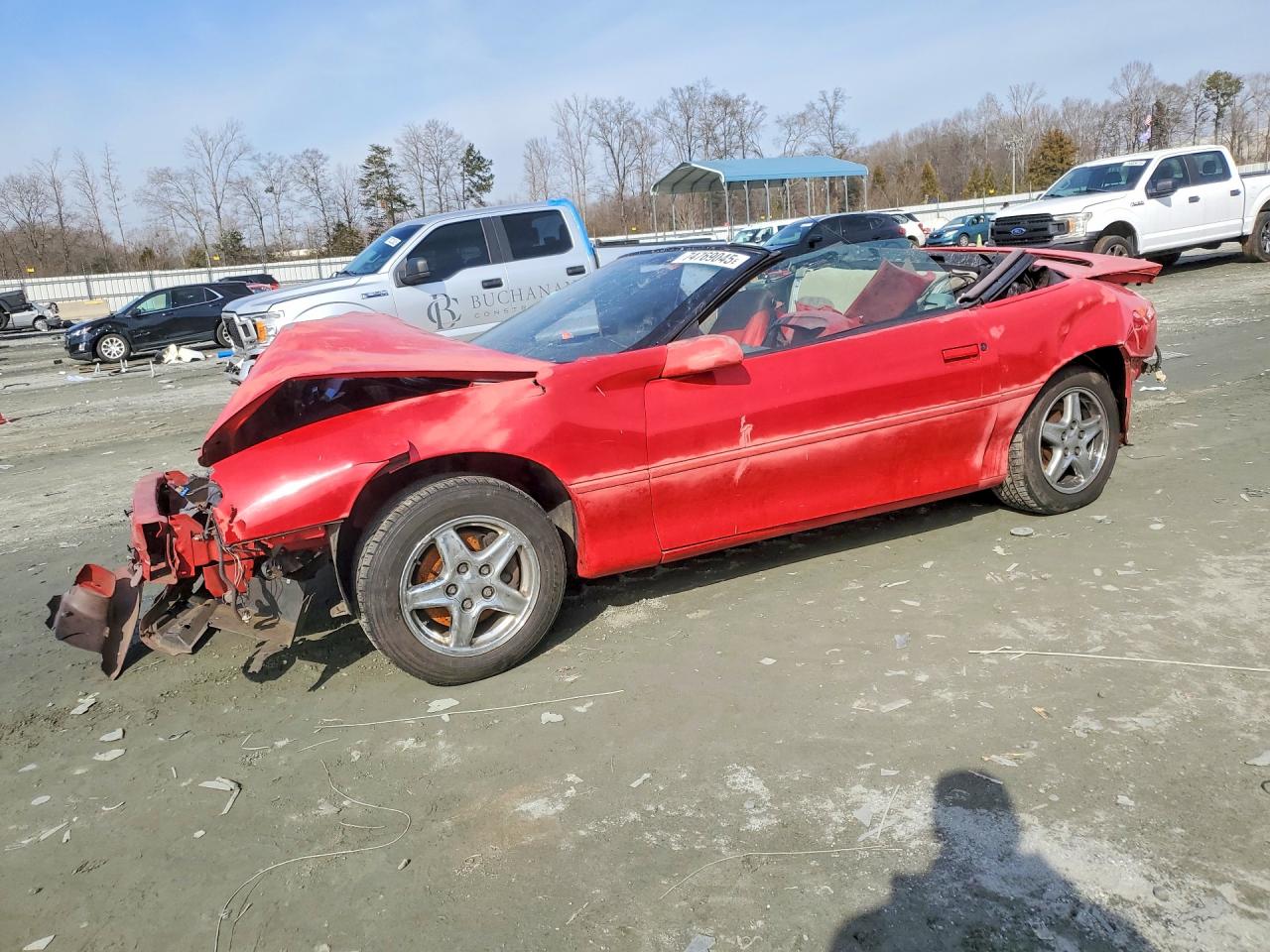 2001 Chevrolet Camaro, VIN 2G1FP32K612121906 — All over