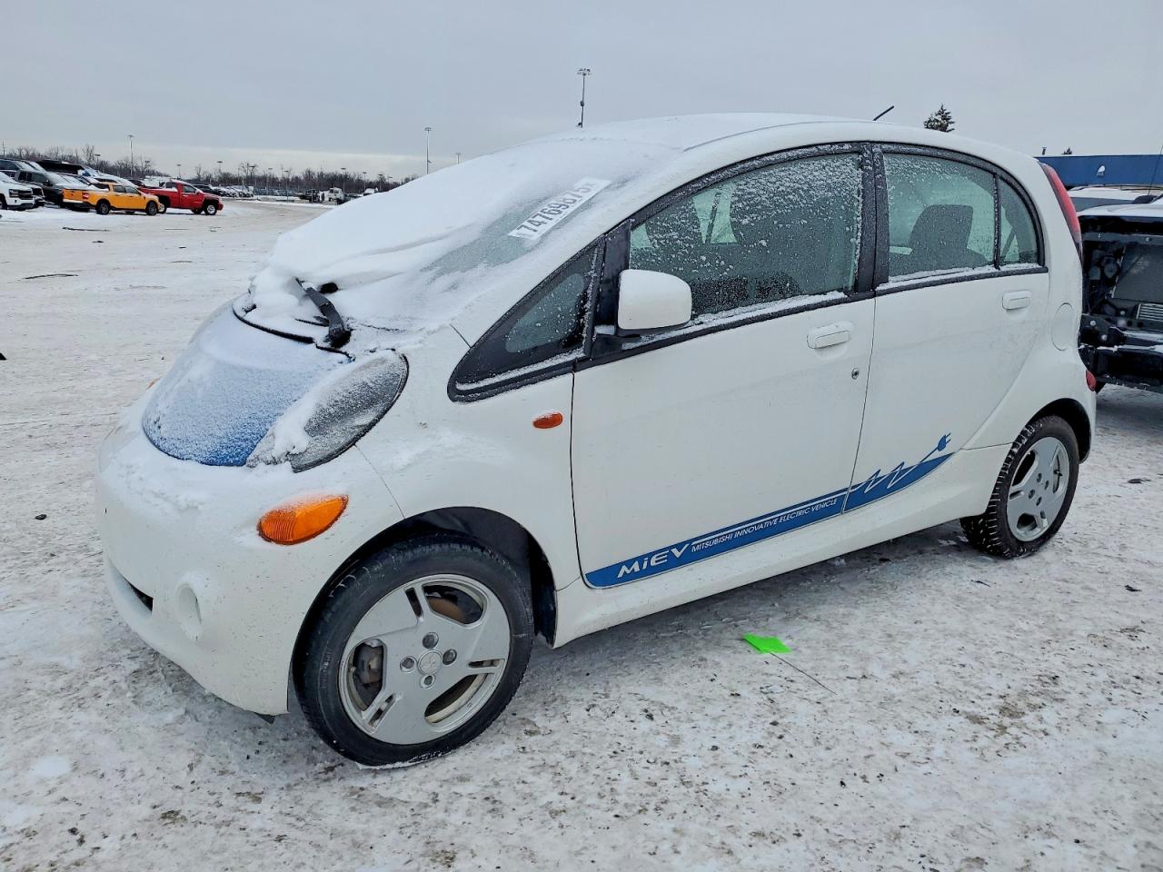 2012 Mitsubishi i-MiEV ES, VIN JA3215H16CU015260 — Rear end
