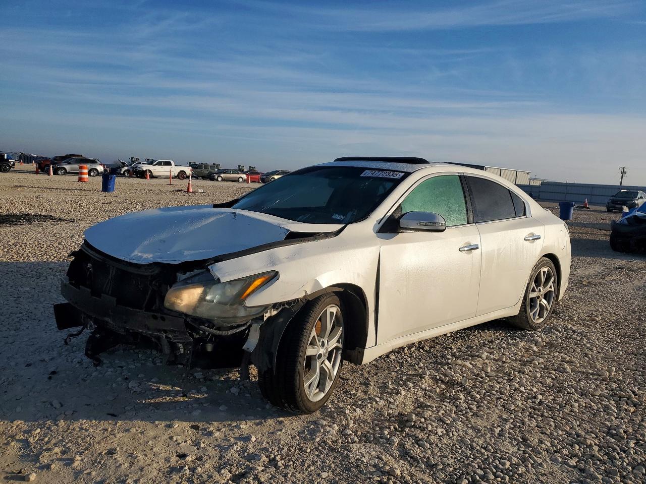 2012 Nissan Maxima SV, VIN 1N4AA5APXCC816216 — Перед