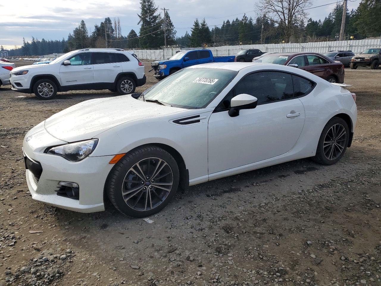 2015 Subaru BRZ Series.Blue, VIN JF1ZCAC14F9604640 — Roof