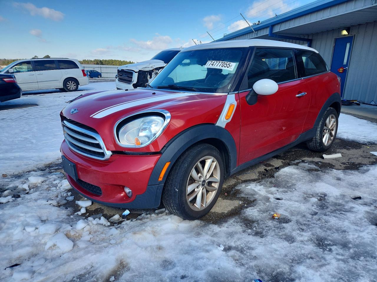 2013 MINI Paceman, VIN WMWSS1C57DWN94084 — Перед