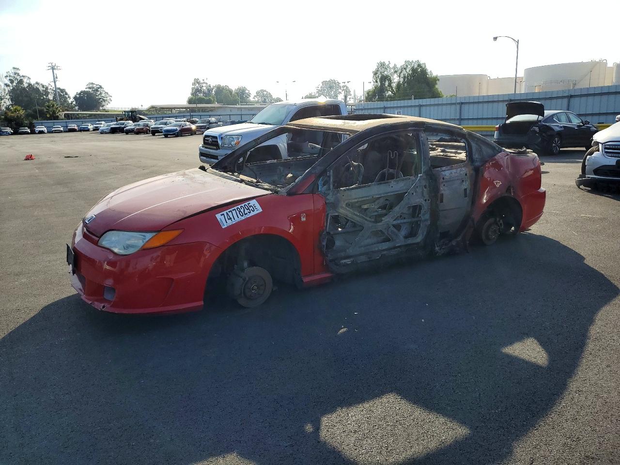 2006 Saturn ION, VIN 1G8AY14P36Z190725 — Burn