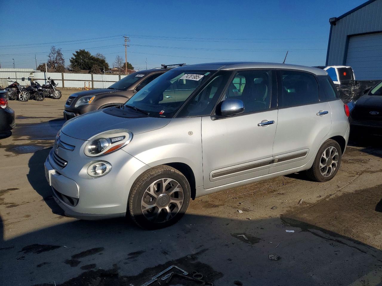 2014 FIAT 500L Lounge, VIN ZFBCFACH4EZ013407 — Rear end