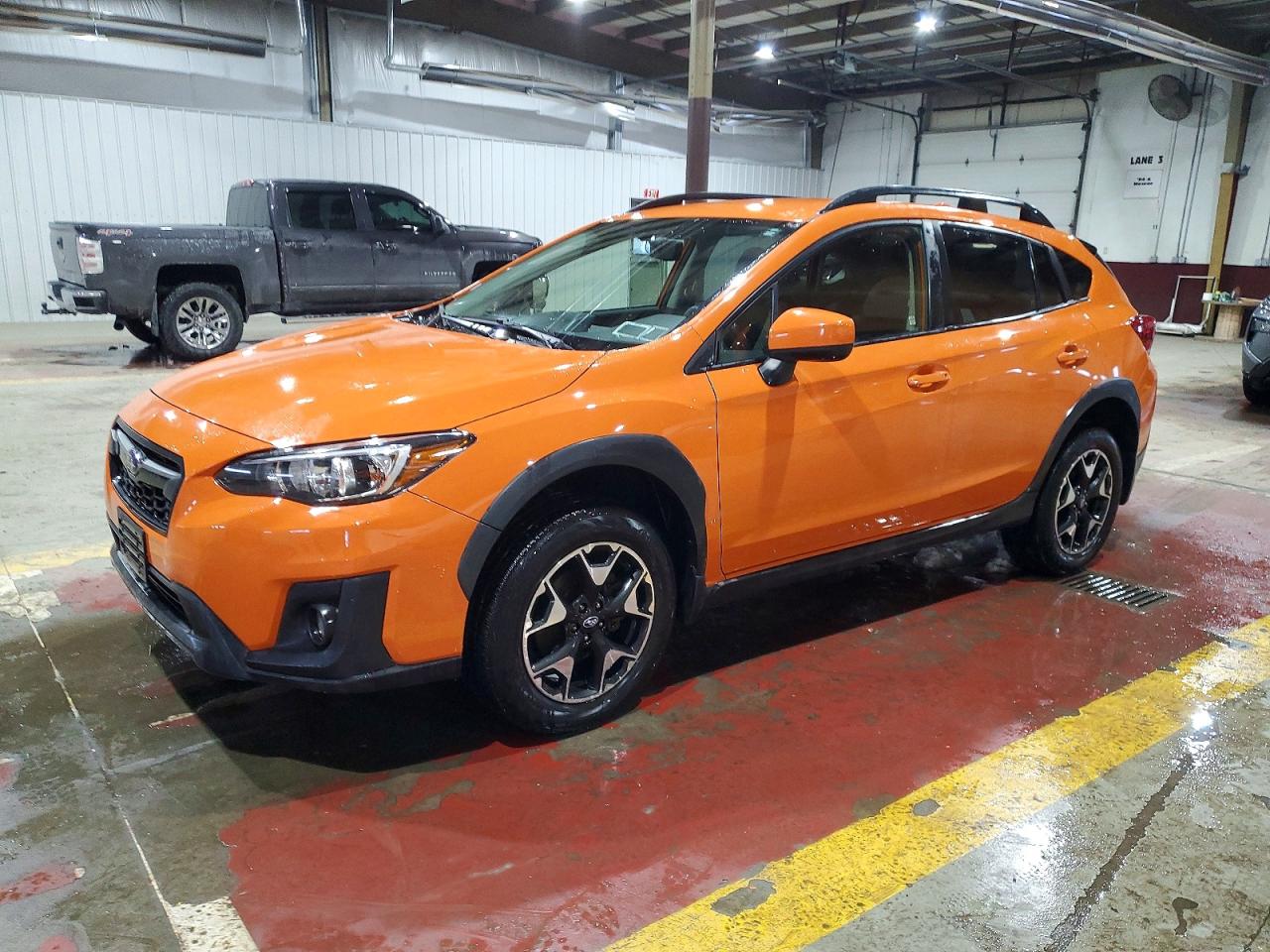 2019 Subaru Crosstrek Premium, VIN JF2GTACC2K8253795 — Rear end
