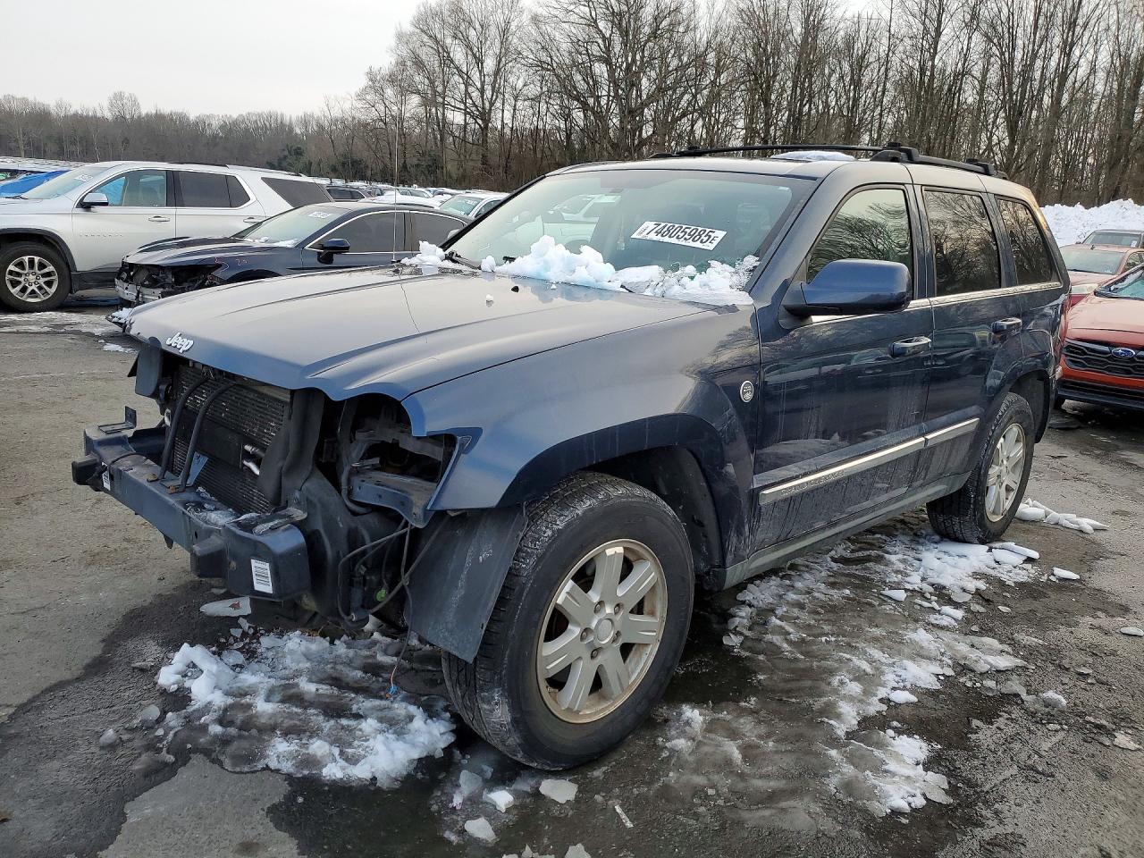 2009 Jeep Grand Cherokee Limited, VIN 1J8HR58P19C521840 — Front end