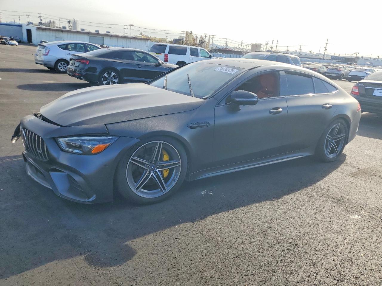 2019 Mercedes-Benz AMG GT 63 S, VIN WDD7X8KB3KA001749 — Vandalism