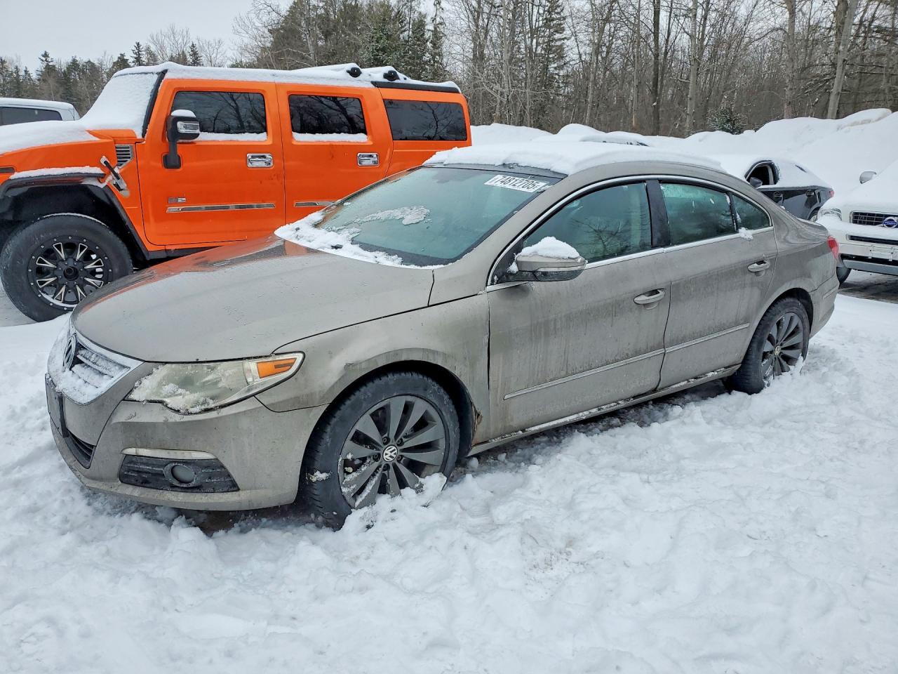 2010 Volkswagen CC Sport, VIN WVWML9AN3AE511259 — Front end