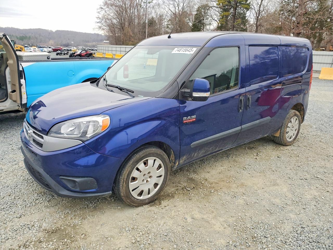 2016 Ram ProMaster City Cargo Tradesman SLT, VIN ZFBERFBTXG6B25414 — Prior damage history