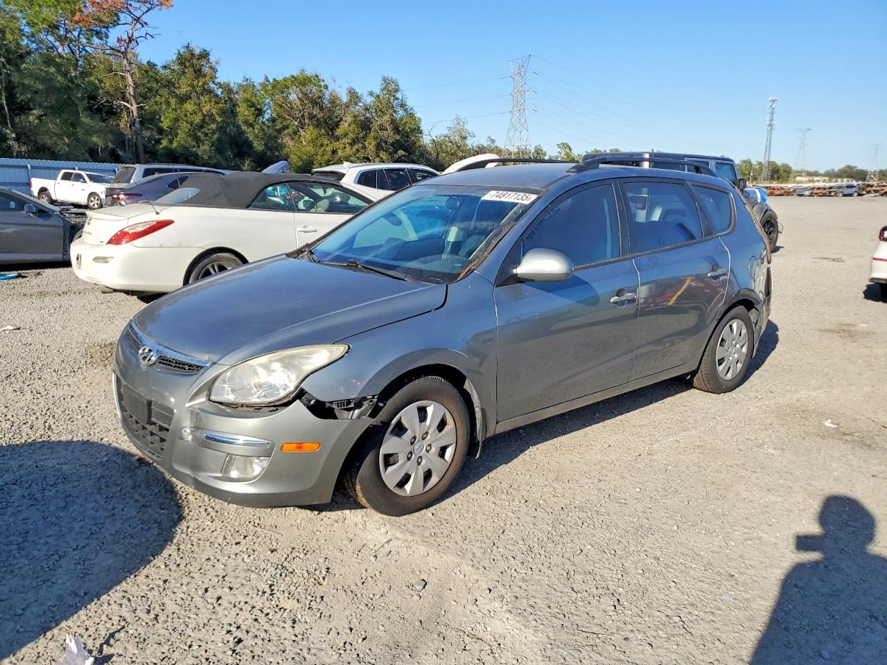 2010 Hyundai Elantra SE, VIN KMHDC8AE5AU060945 — Rear end