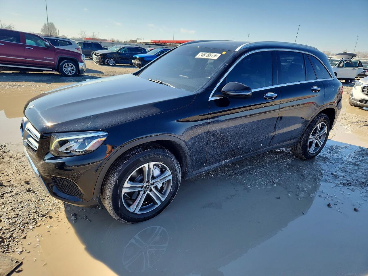 2018 Mercedes-Benz GLC 300, VIN WDC0G4KB8JV078574 — Rear end