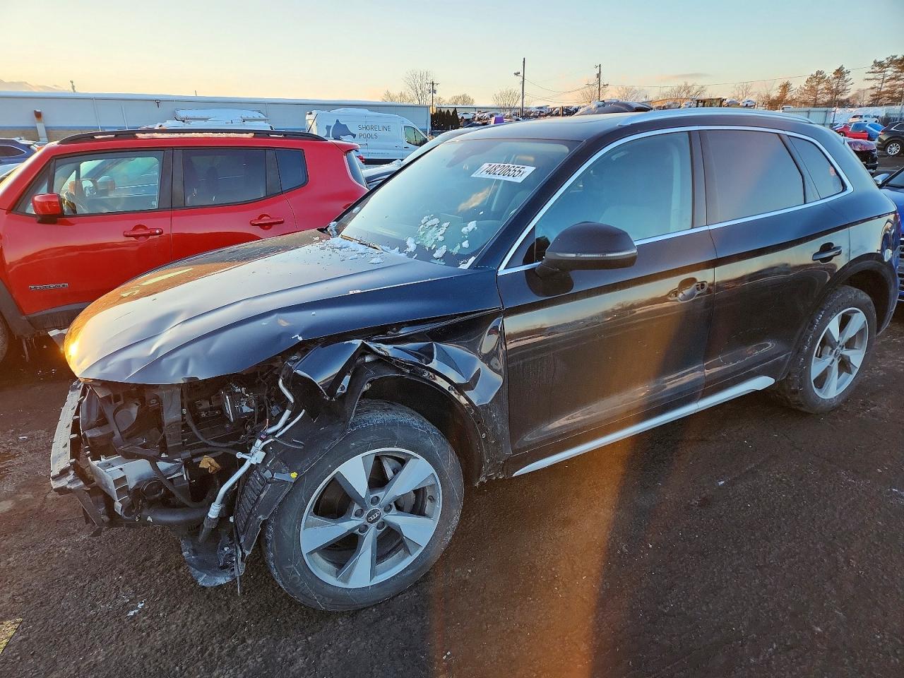 2023 Audi Q5 Premium Plus, VIN WA1BBAFY3P2167631 — Frame damage