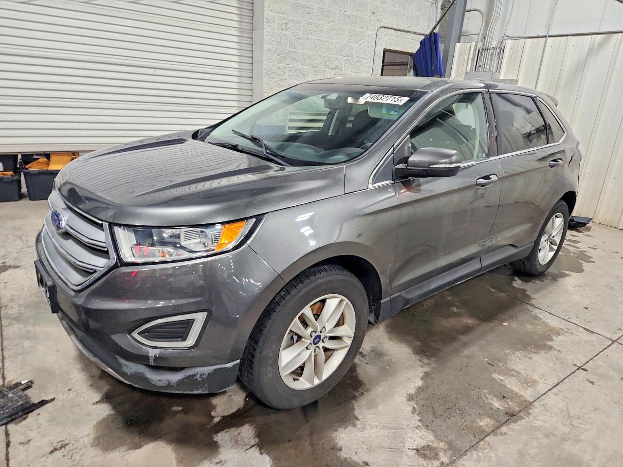 2017 Ford Edge SEL, VIN 2FMPK4J95HBB42475 — Rear end