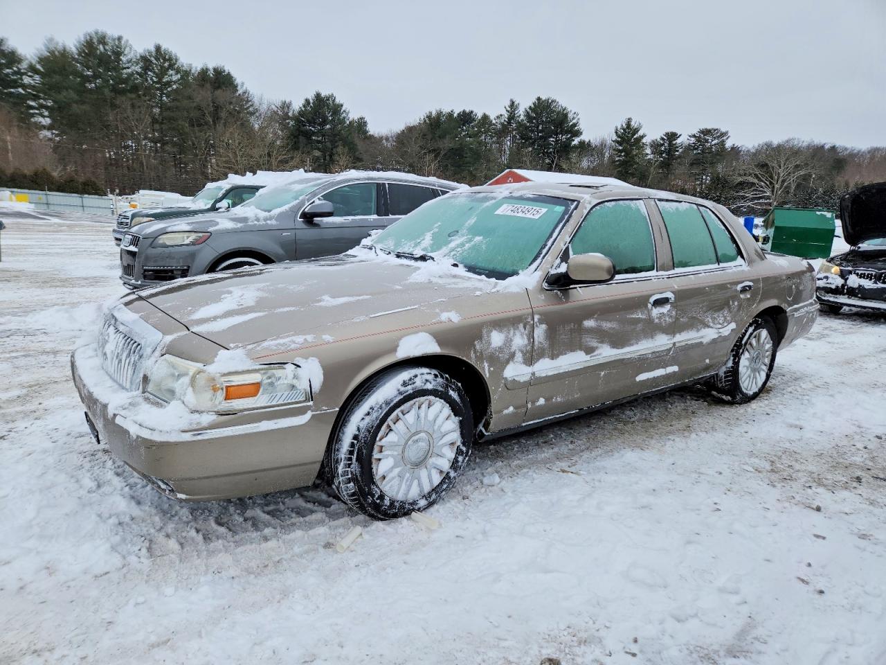 2006 Mercury Grand Marquis GS, VIN 2MEFM74W16X621486 — Interior fire