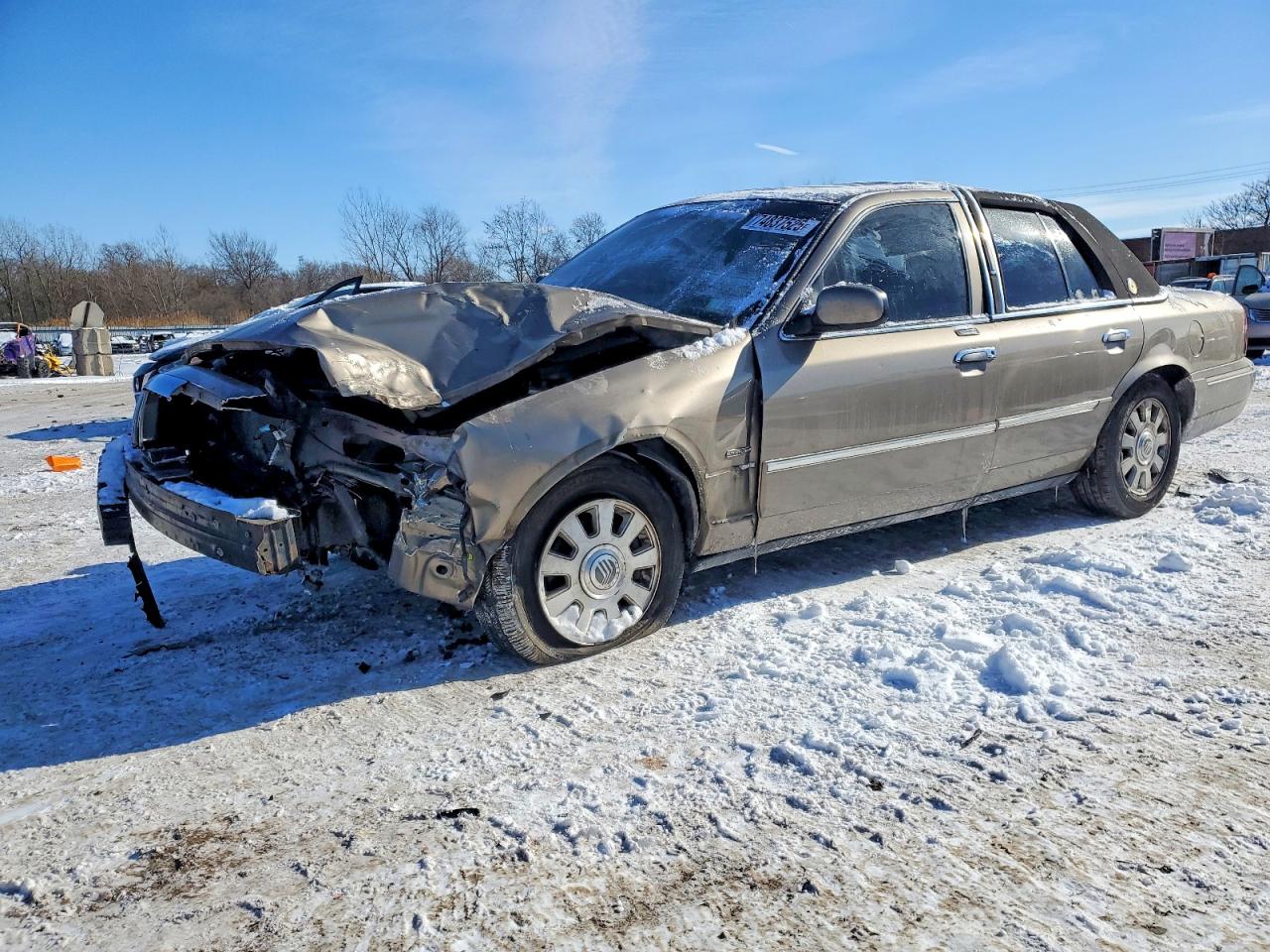 2003 Mercury Grand Marquis LS Premium, VIN 2MEHM75W63X681444 — Rollover