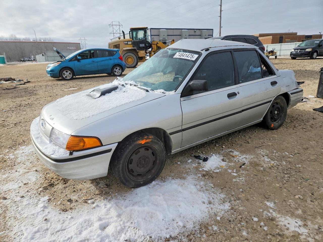 1993 Ford Escort, VIN 3FAPP13J1PR160523 — Side